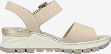 Rieker Sandale in Beige