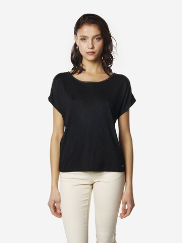 KOROSHI - Camiseta en negro: frente