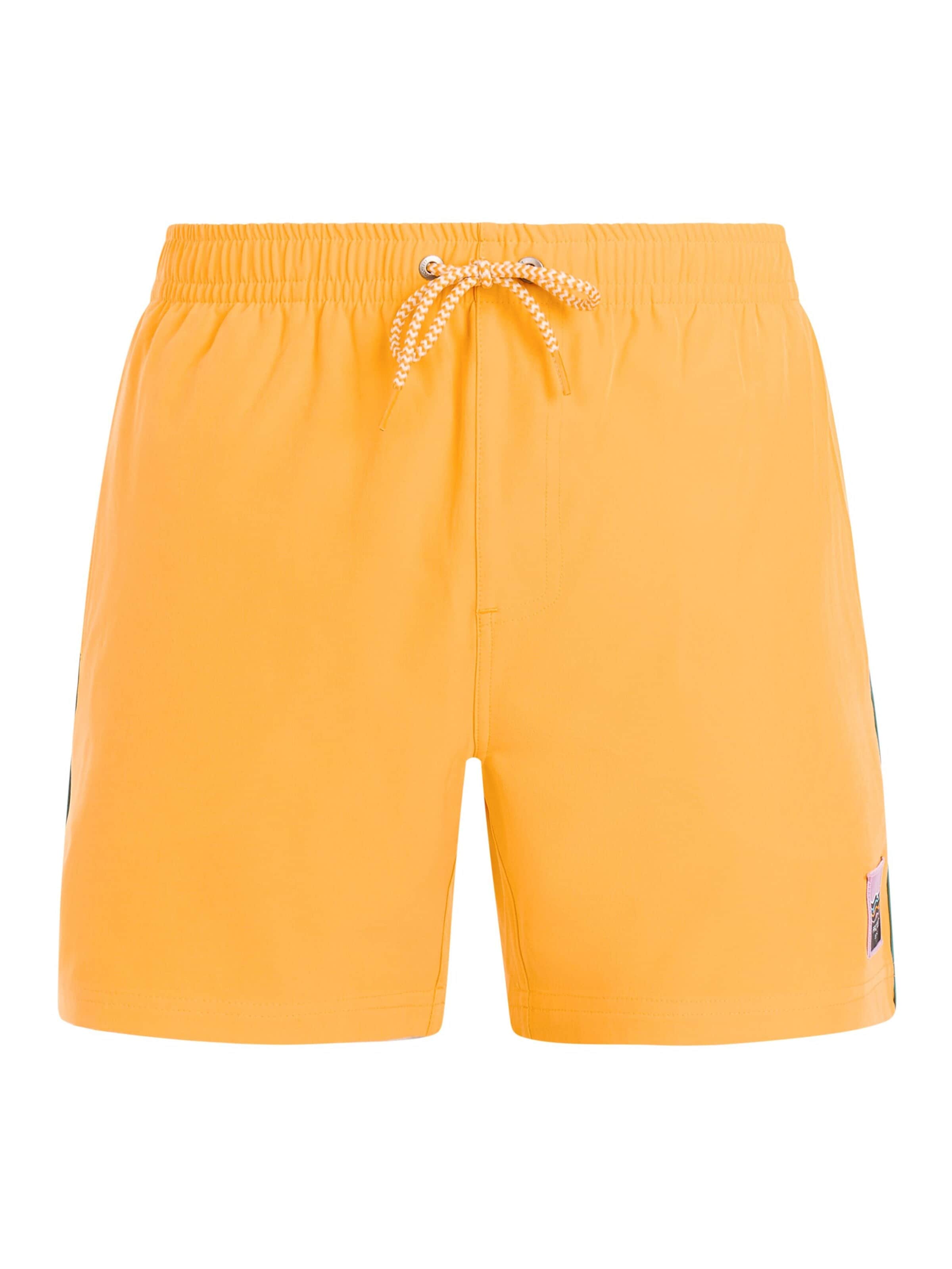 PROTEST Board Shorts 'PRTJayden' in Yellow: front