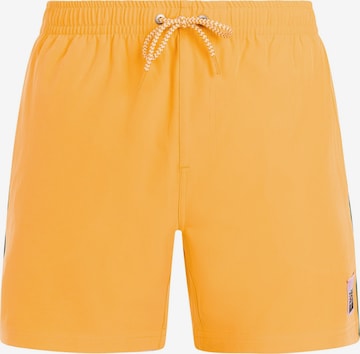 PROTEST Board Shorts 'PRTJayden' in Yellow: front