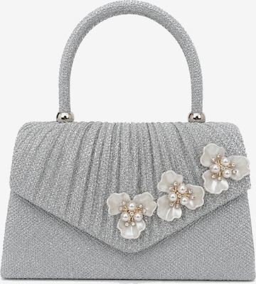 Tomshop24-7 Handbag 'Abendtasche Camellia I, mini' in Silver: front