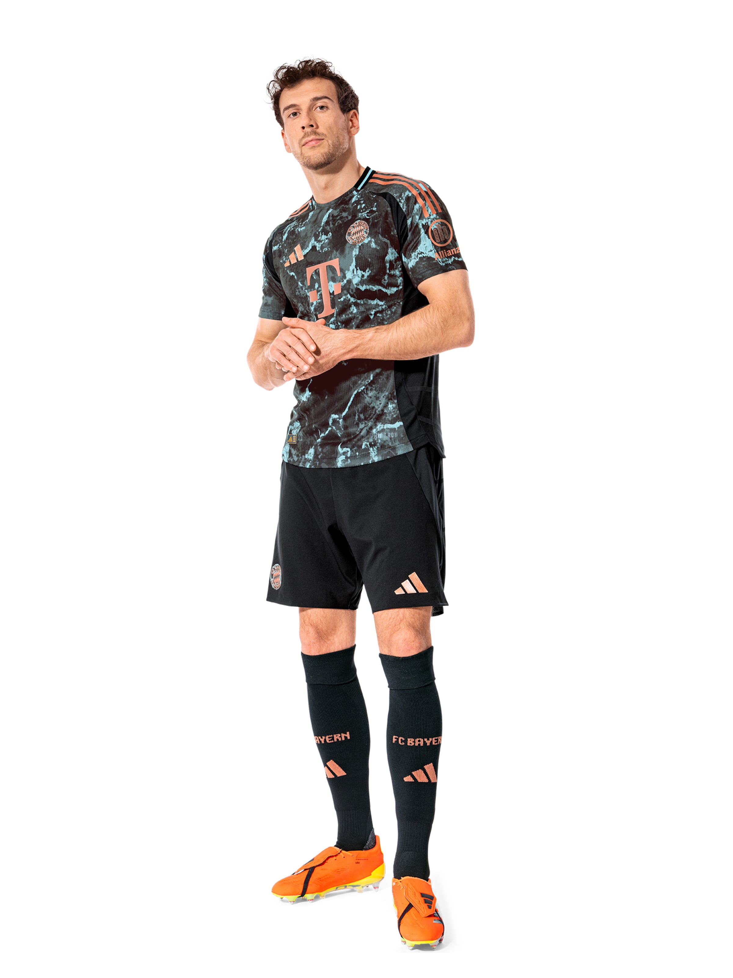 Mi-bas 'FC Bayern 24/25 Away' FC BAYERN MÜNCHEN en noir