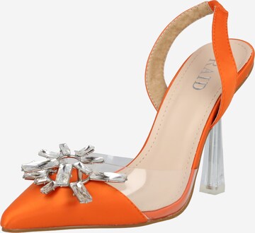 Raid Slingback pumps in Orange: front