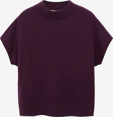 MANGO Sveter 'Libra' - Červená: predná strana