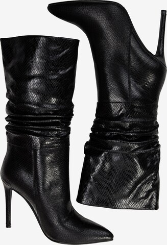 Bottes 'Imane' faina en noir