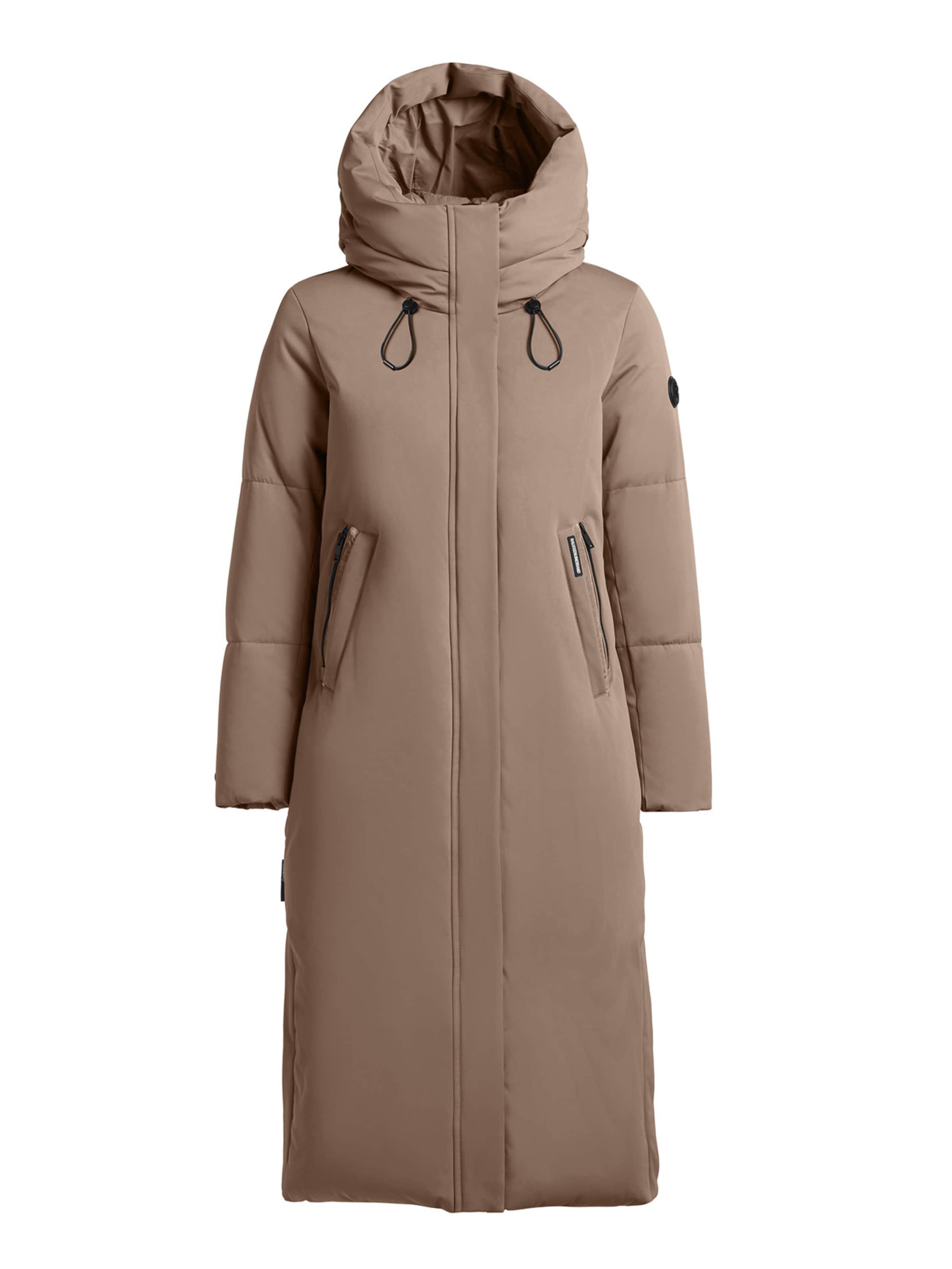 Cappotto invernale 'Skiles' di khujo in marrone: frontale