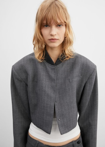 MANGO Jacke 'Siena' in Grau: predná strana