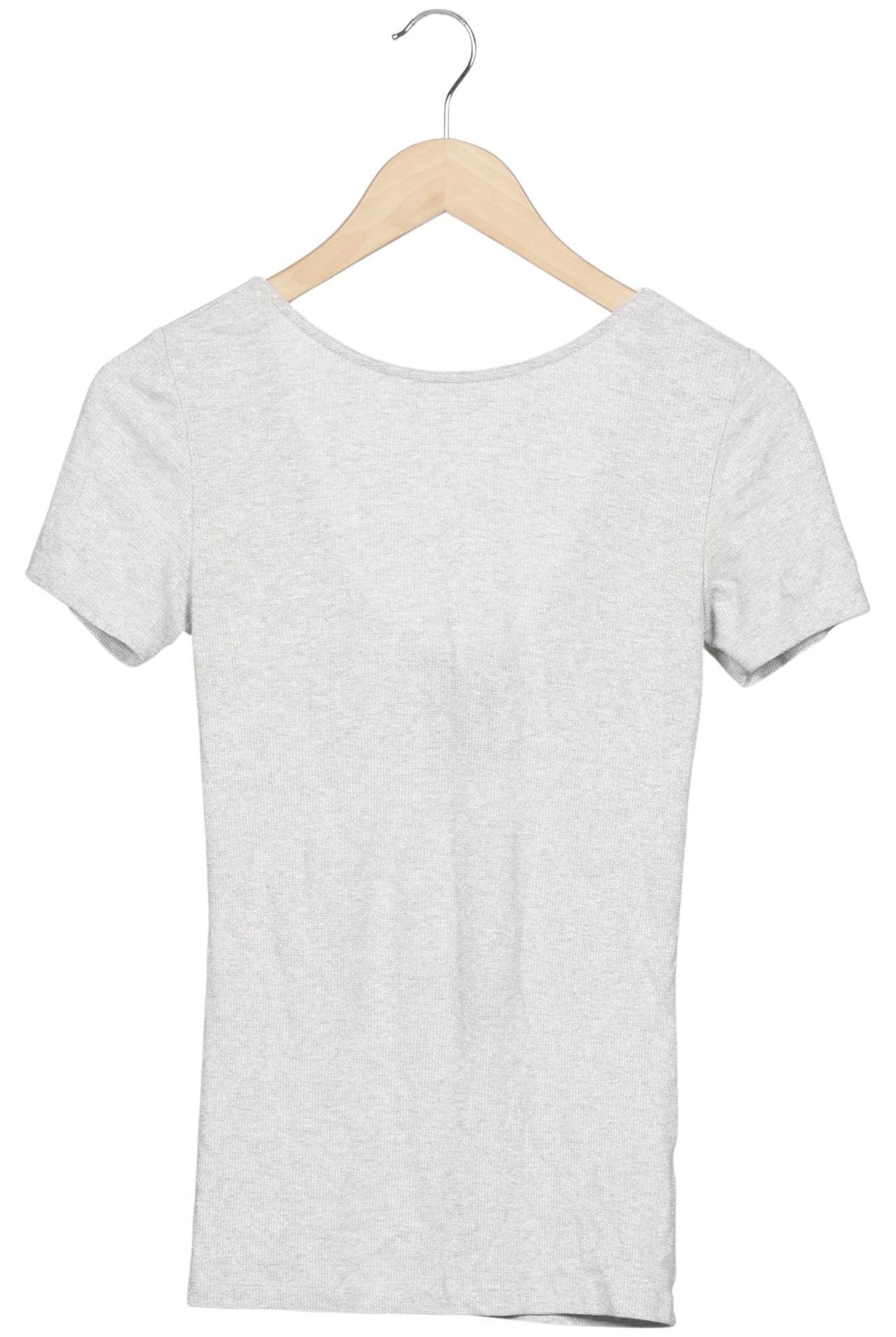 Massimo Dutti T-Shirt XS in Grau: Vorderseite
