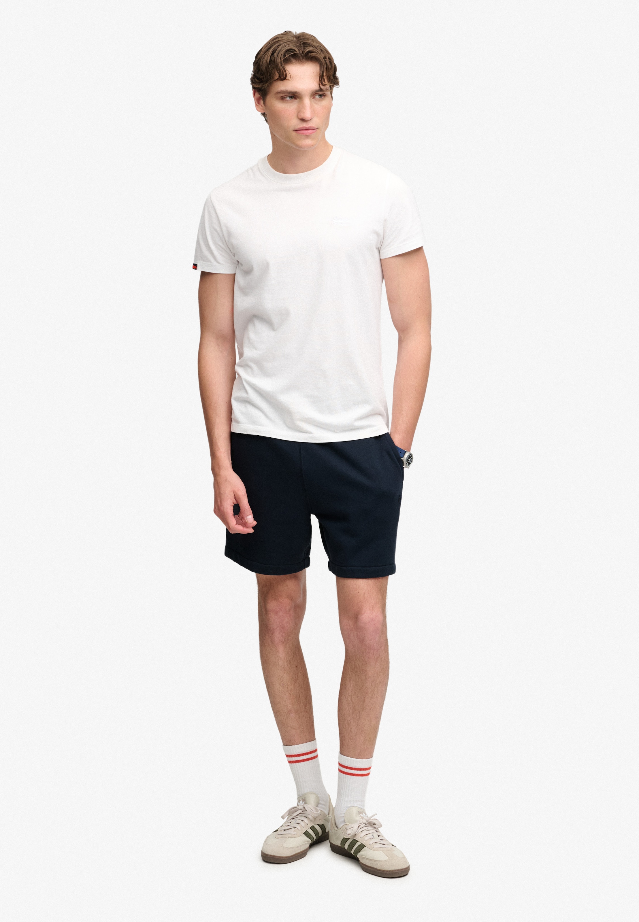 Superdry & Co Loosefit Hose in Blau