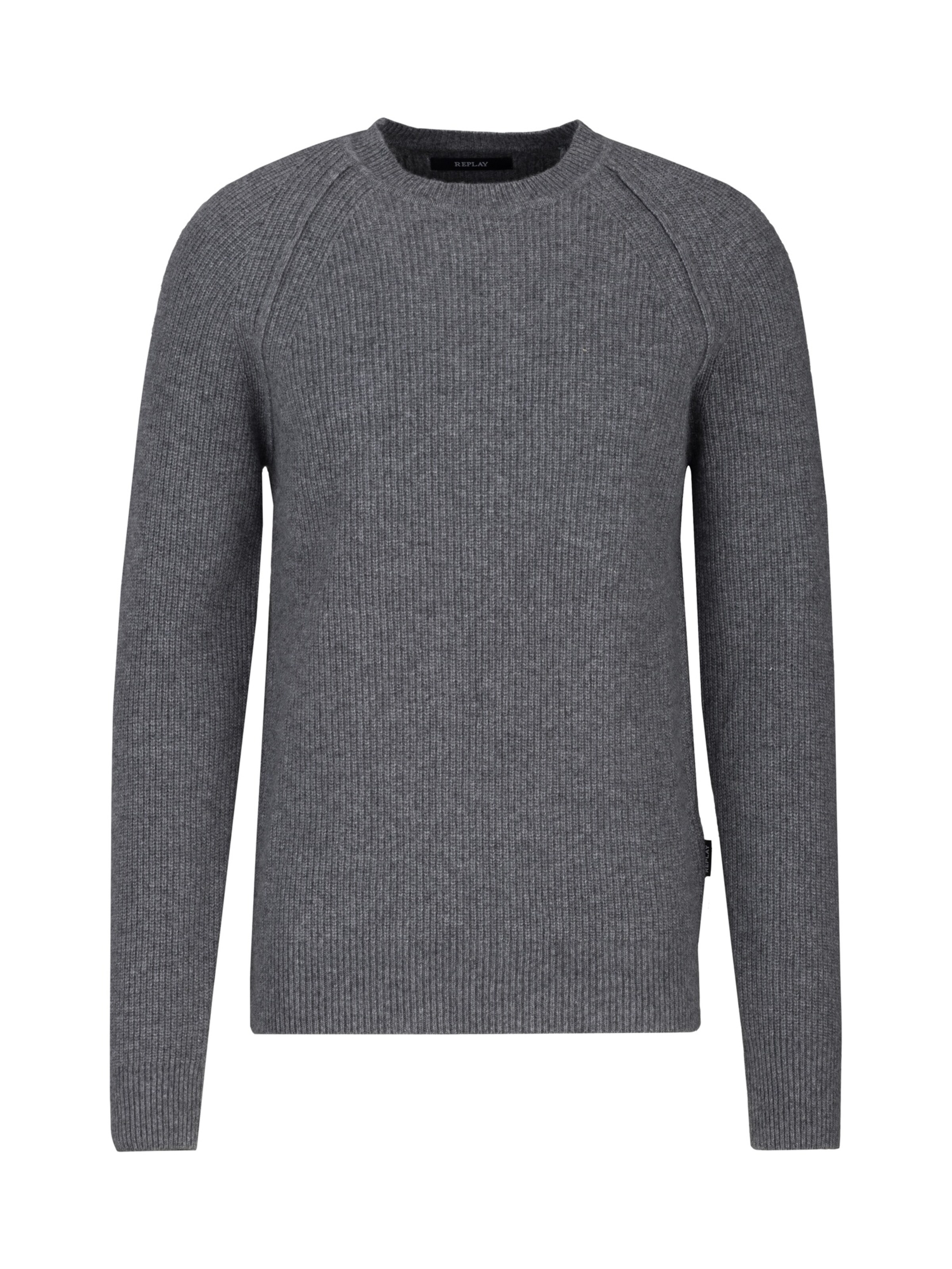 19V69 ITALIA Sweater in Grey: front