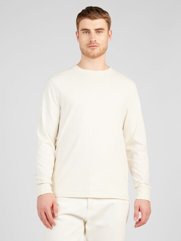 Abercrombie & Fitch - Camiseta 'ESSENTIAL' en beige: frente