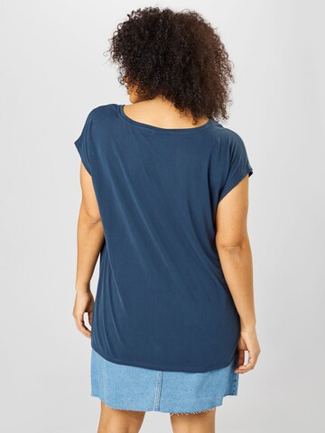 ONLY Carmakoma T-Shirt 'Nicky' in Blau