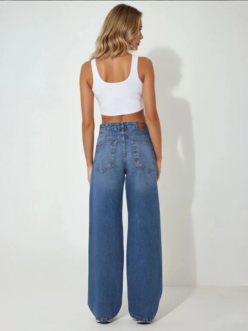 Wide leg Jeans di Hiccup in blu