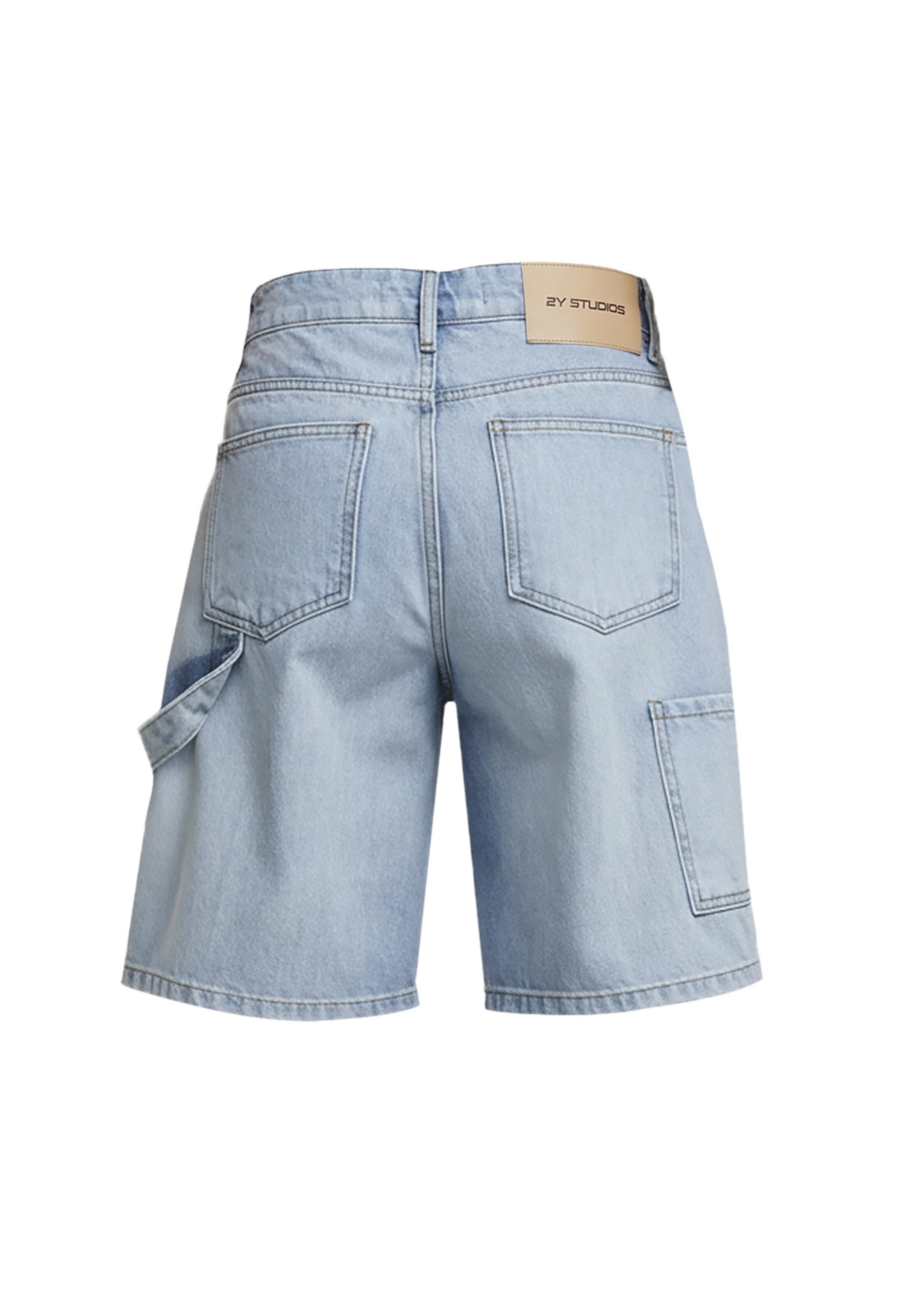 2Y Studios Normální Džíny 'Mayli Worker' – modrá