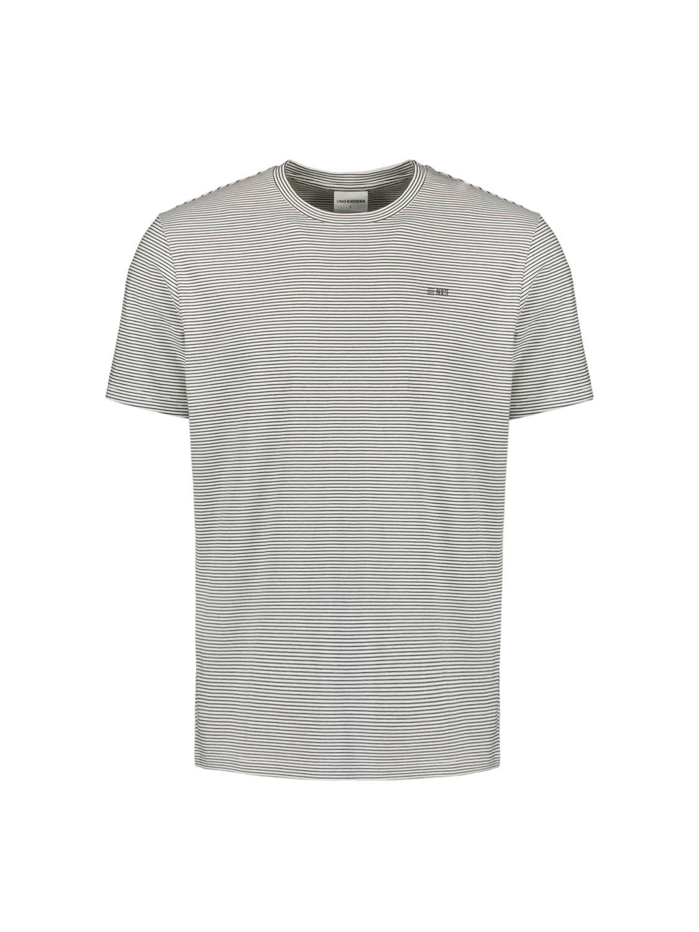 No Excess Shirt in White: front