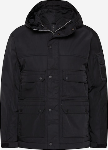REPLAY Winter Jacket in Black: front