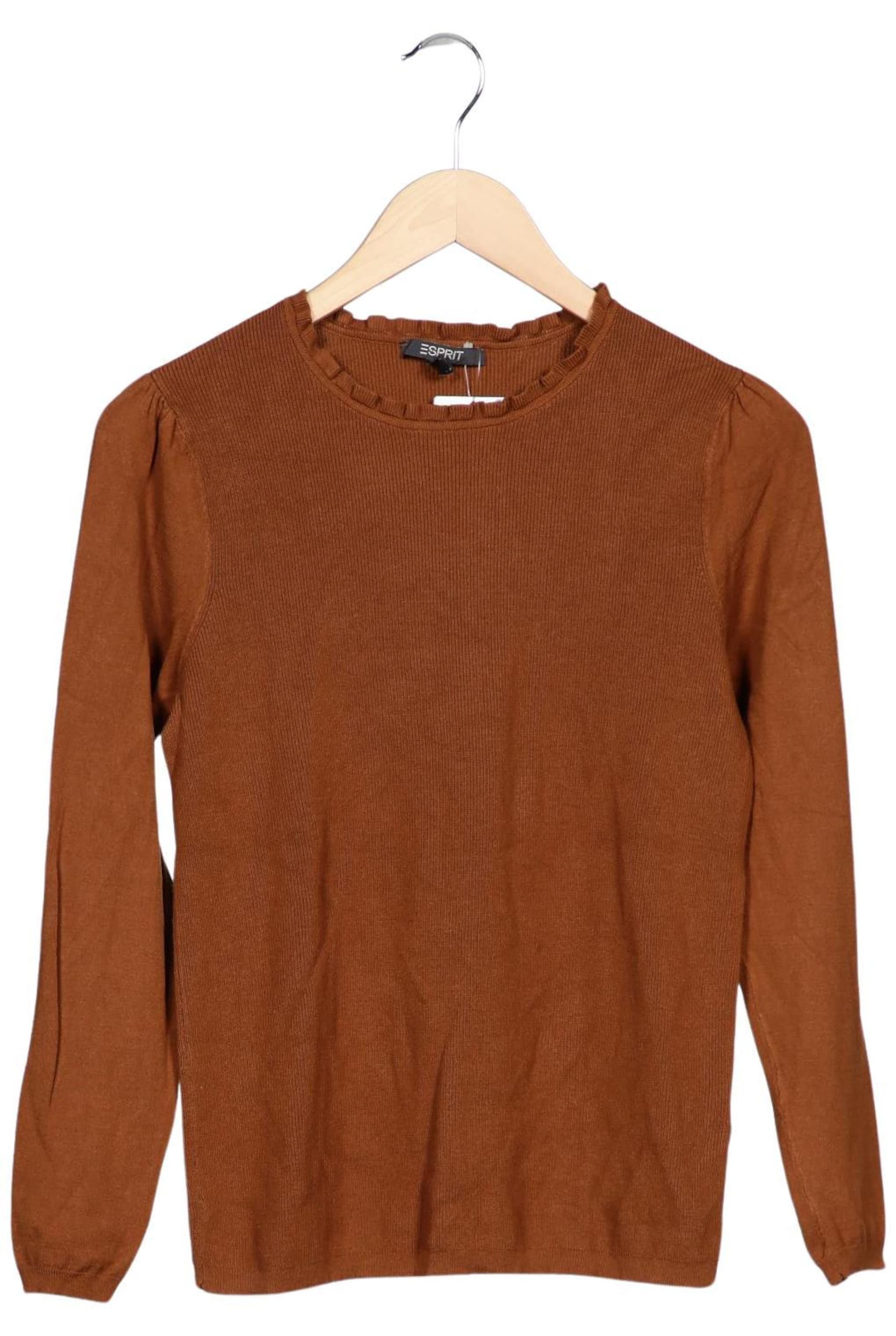 ESPRIT Sweater & Cardigan in M in Brown: front
