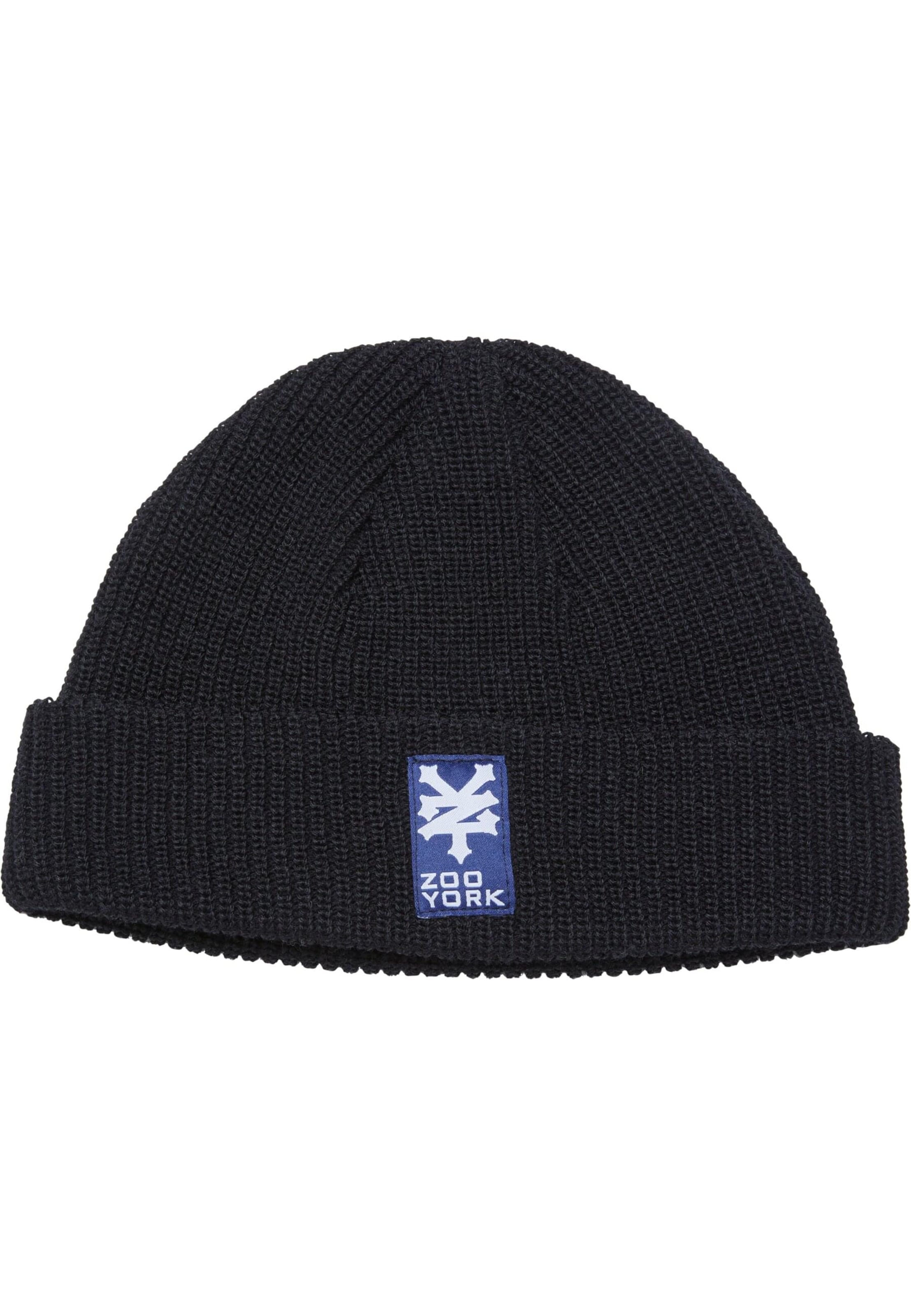Berretto 'Fisherman' di ZOO YORK in nero: frontale