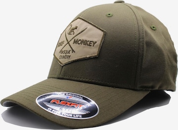 Surf Monkey - Gorra deportiva en verde: frente