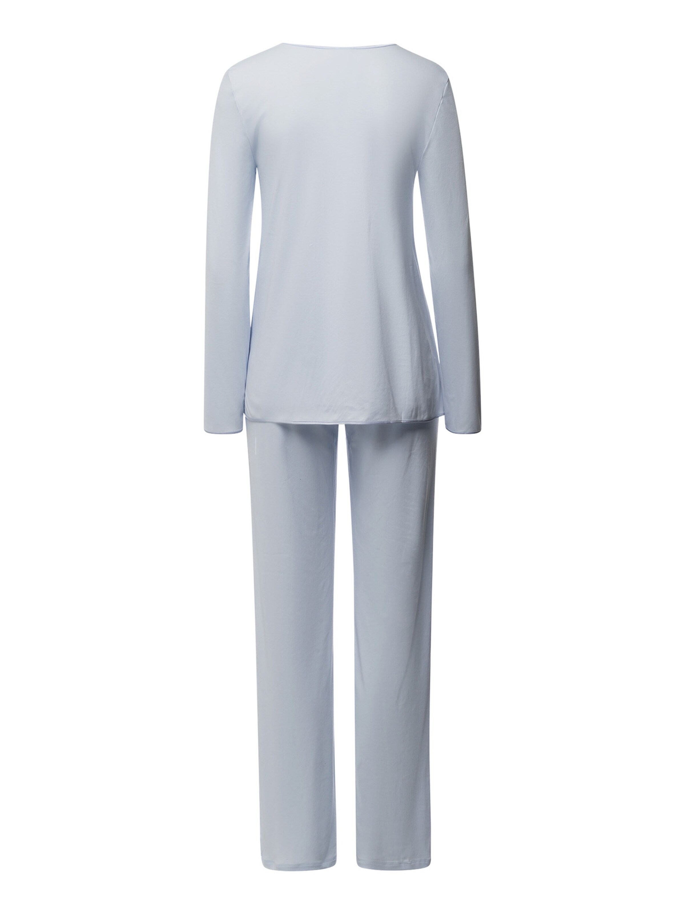 Hanro Pyjama in Blauw