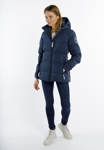 DreiMaster Maritim Winter jacket in Blue