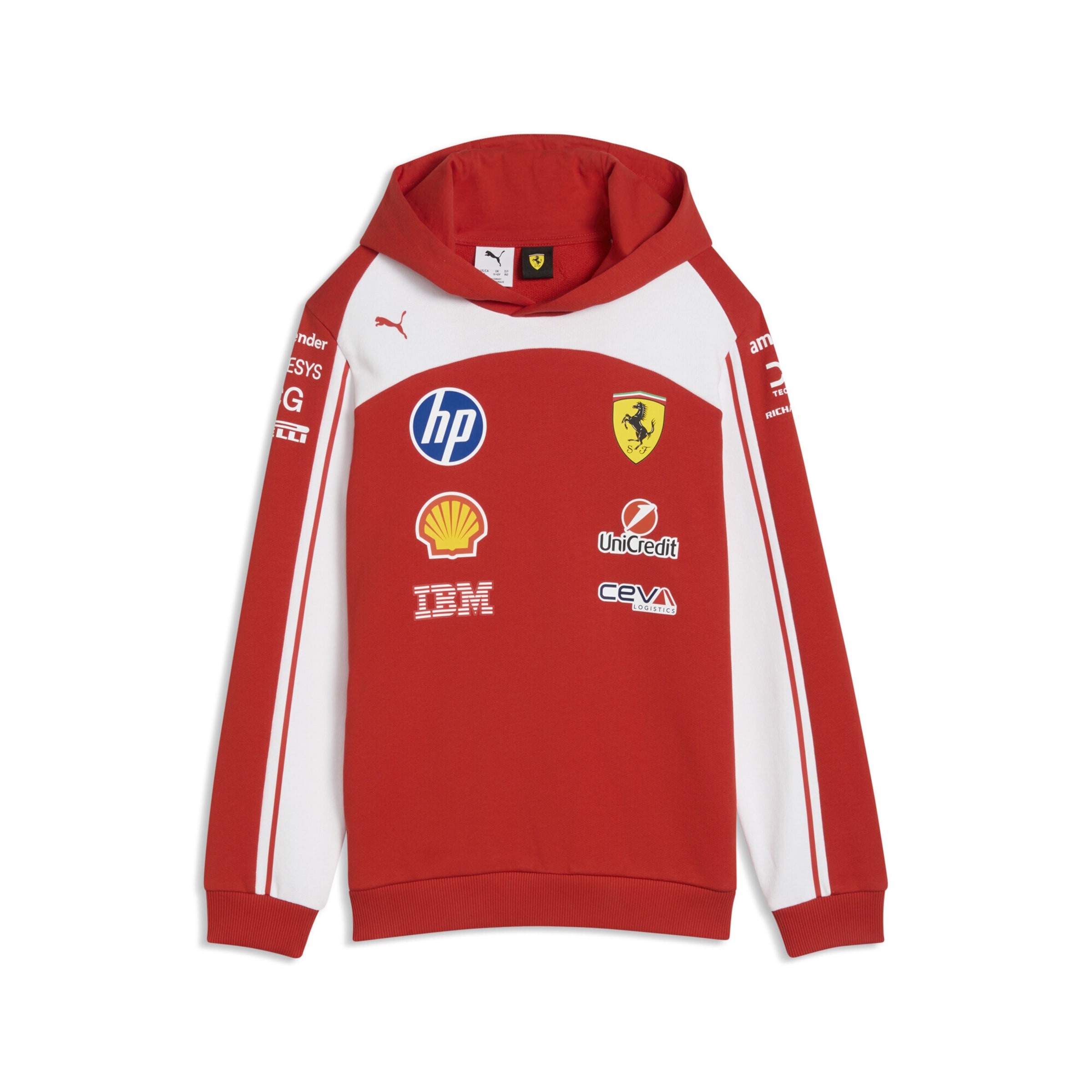 Sweat 'Scuderia Ferrari HP Replica' PUMA en rouge : devant