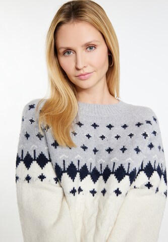 usha BLUE LABEL Pullover in Weiß