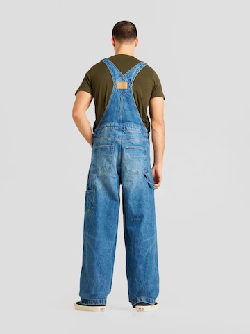 WEEKDAY Regular Dungaree jeans 'Astro' in Blue