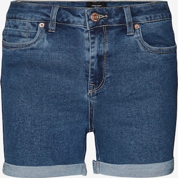 Coupe slim Jean 'LUNA' VERO MODA en bleu : devant