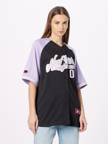 FUBU Shirt 'New Jersey Baseball' in Black: front