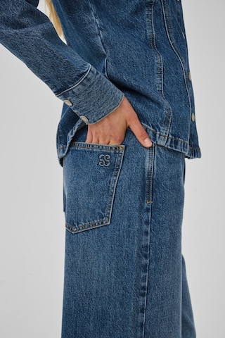 My Essential Wardrobe - Perna larga Calças de ganga 'Jessie 174' em azul