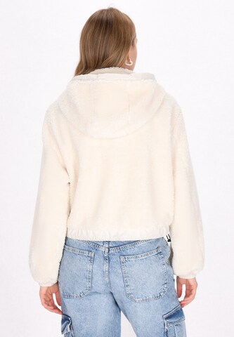 MYMO Fleece jacket in Beige