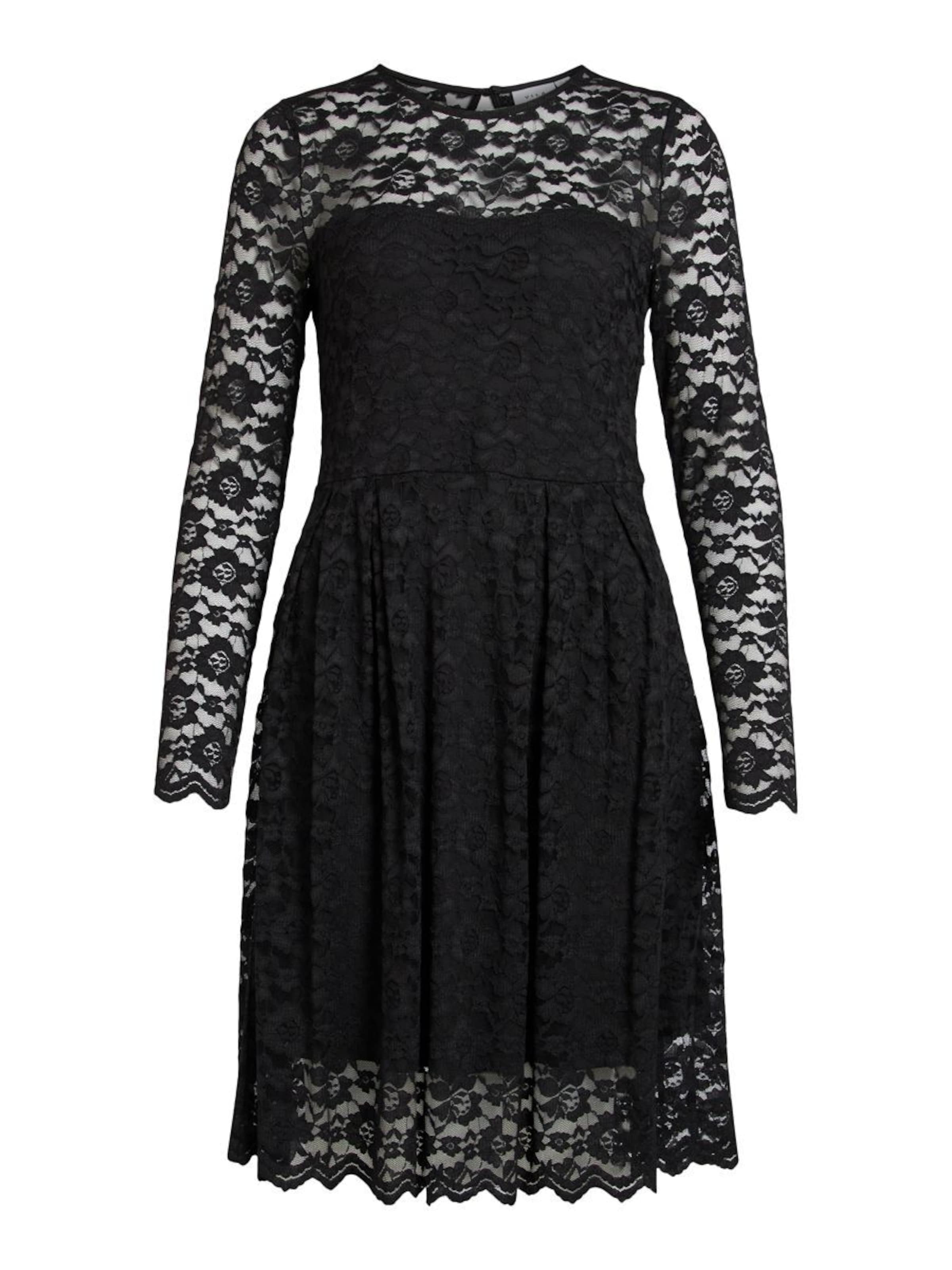 Abito 'Kalila' di VILA in nero: frontale