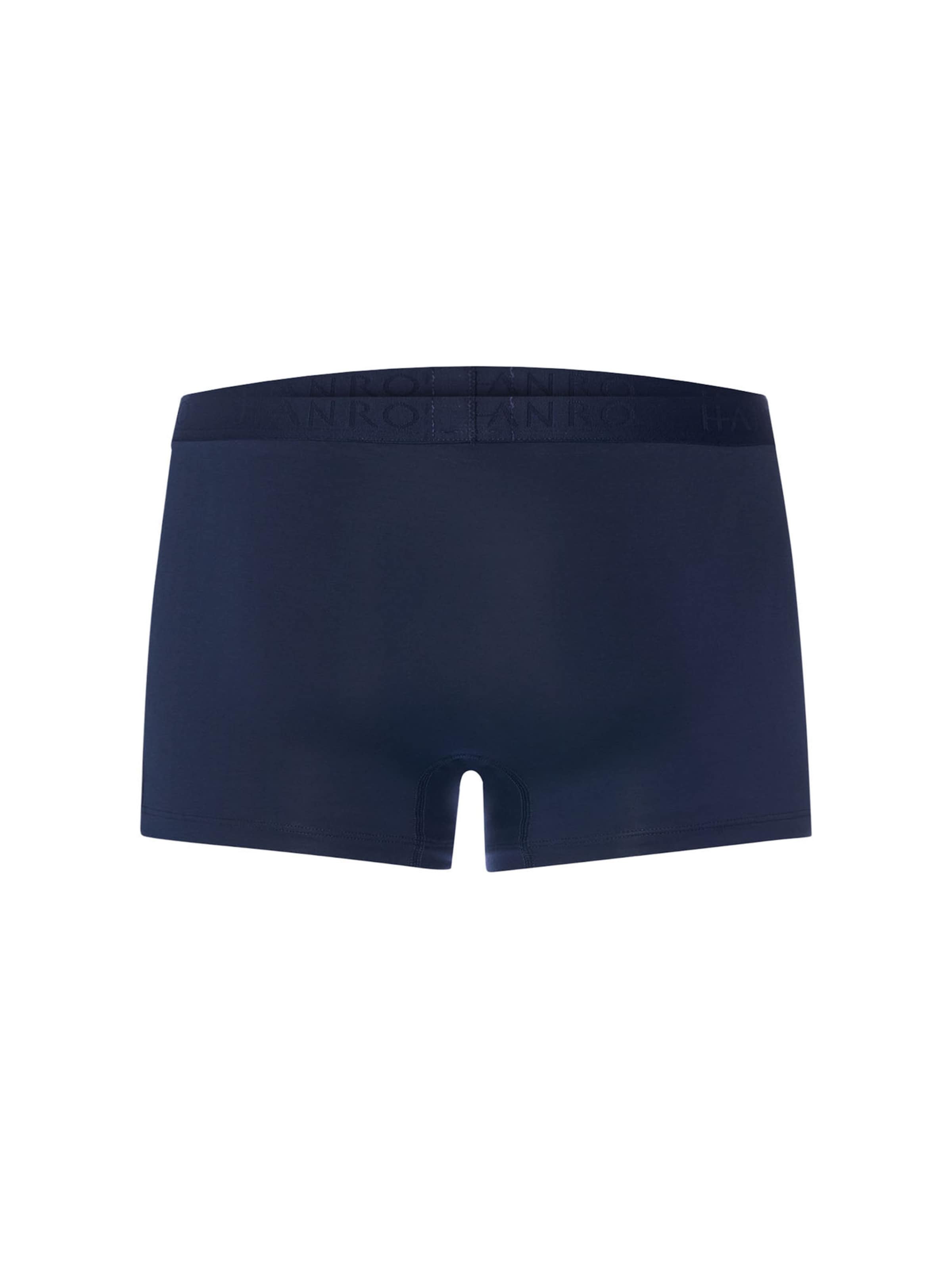 Hanro Boxershorts ' Cotton Essentials ' in Blauw