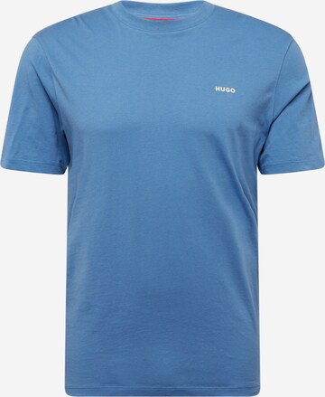 T-Shirt 'Dero222' HUGO en bleu : devant