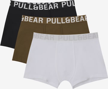 Pull&Bear Boxerky – zelená: přední strana