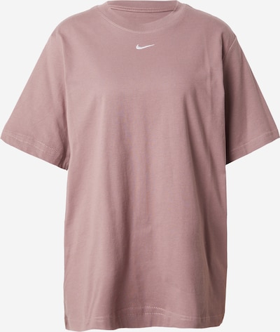 Nike Sportswear T-shirt 'Essentials' i mauve / vit, Produktvy