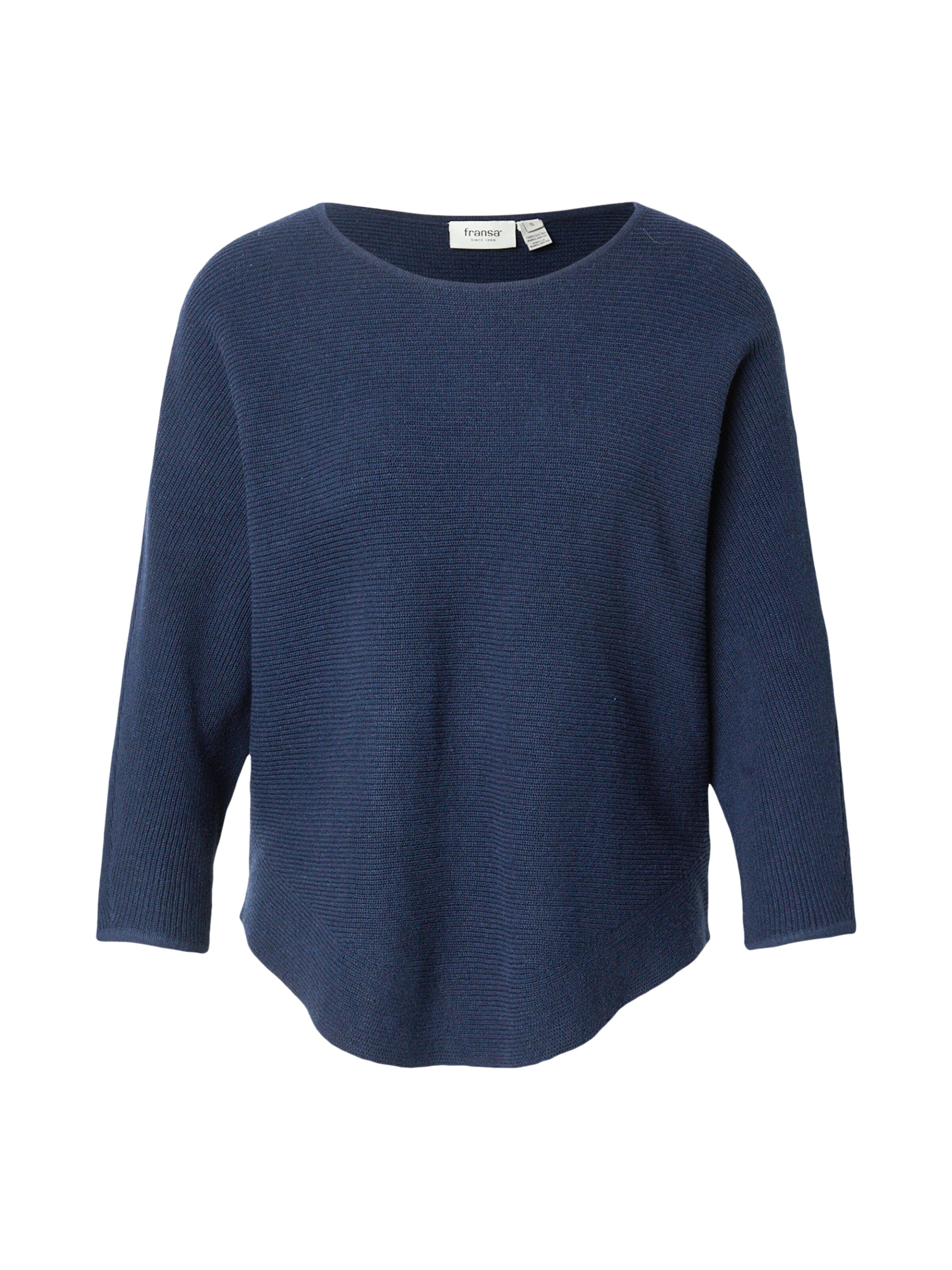 Fransa Pullover 'SINJA' in Blau: Vorderseite