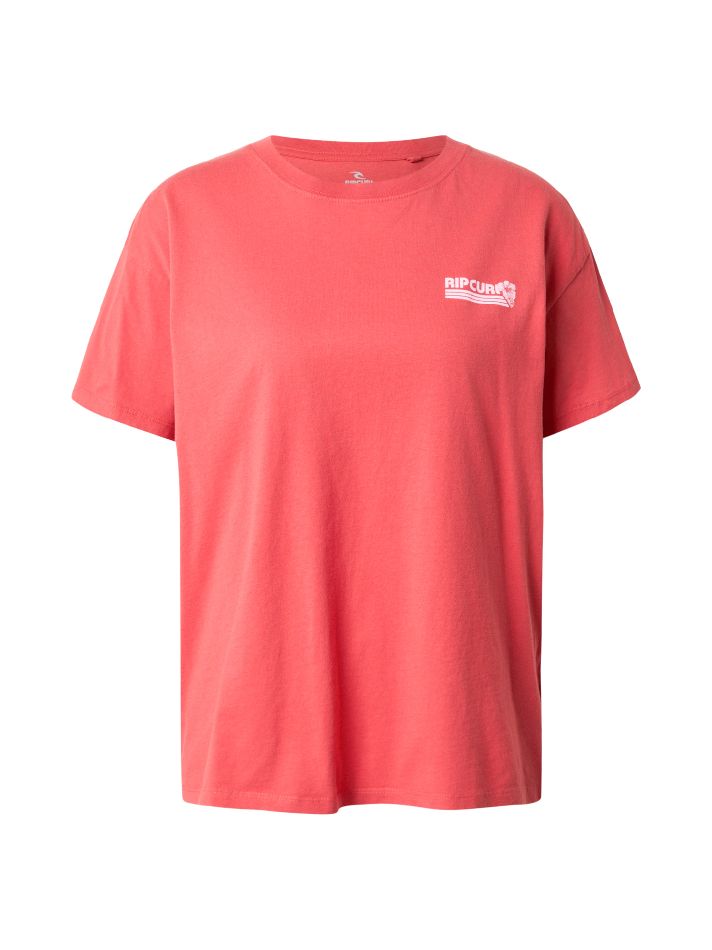 RIP CURL Shirt 'OCEAN BREAK' in Red: front