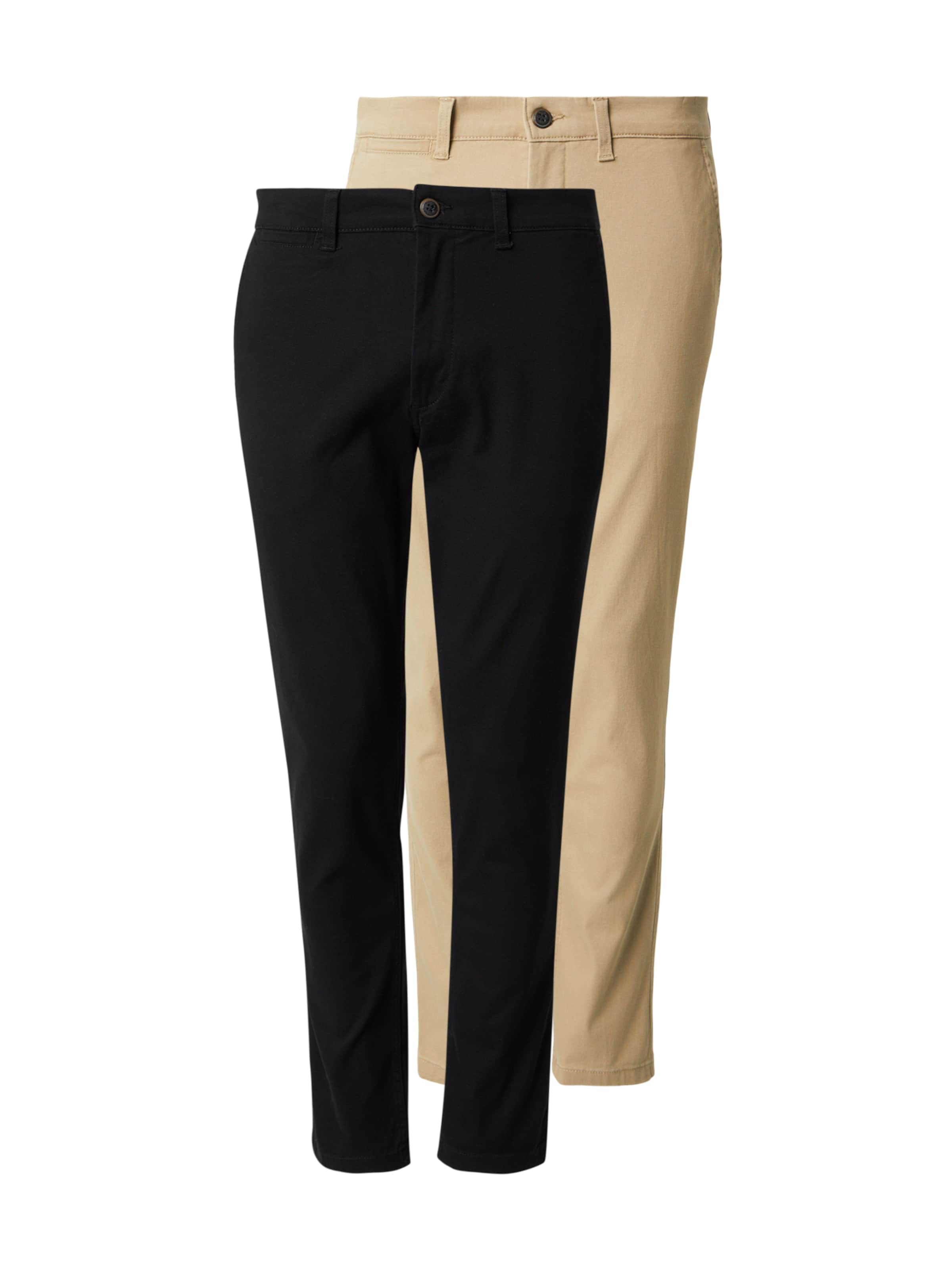 bēšs JACK & JONES Piegulošs Čino bikses 'JJIMARCO JJDAVE': no priekšpuses