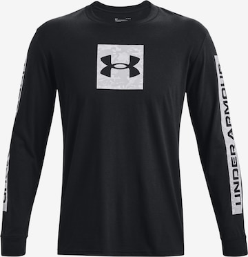 UNDER ARMOUR Sweatshirt in Schwarz: predná strana