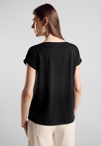 STREET ONE Shirt in Schwarz