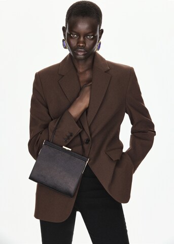 Blazer 'GABOTA' di MANGO in marrone: frontale