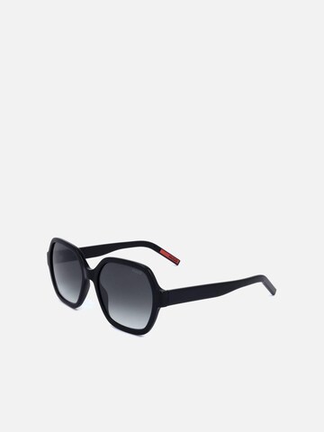 HUGO Sunglasses in Black: front