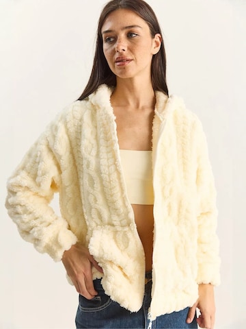 Bianco Lucci Strickjacke in Weiß