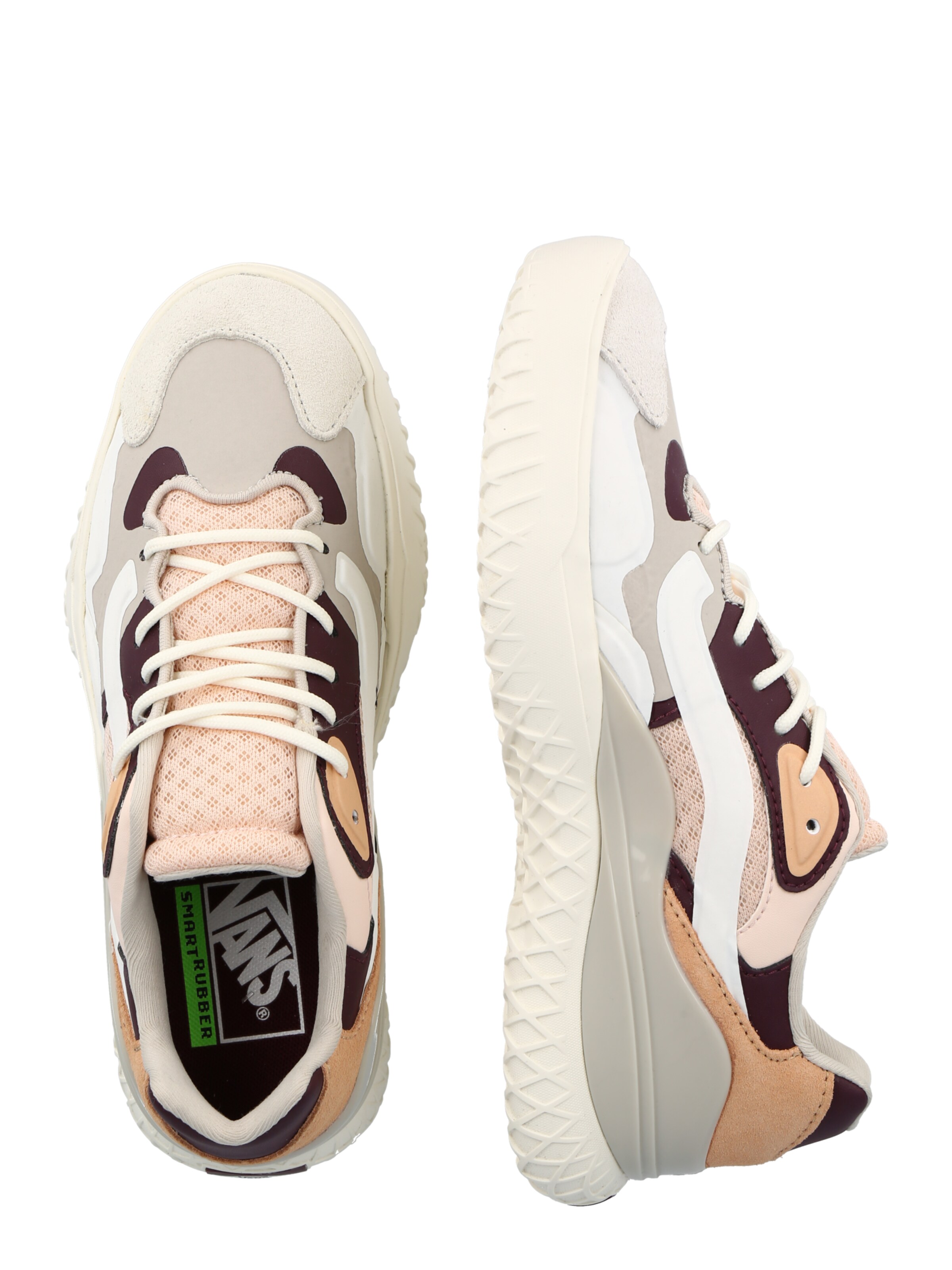 VANS Sneakers laag 'UA City Trl' in Beige / Grijs / Bordeaux | ABOUT YOU