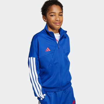 ADIDAS SPORTSWEAR Athletic Jacket 'Hot' in Blue
