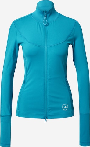 ADIDAS BY STELLA MCCARTNEY Sportsweatjacke 'TruePurpose' in Blau: predná strana