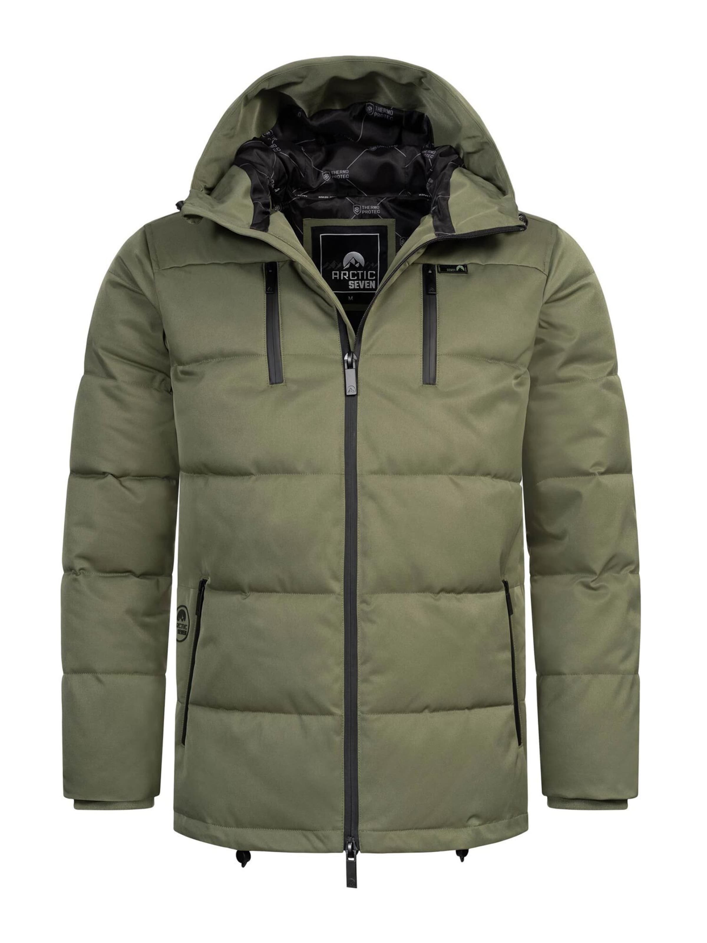 Arctic Seven Winter jacket 'AS455' in Green