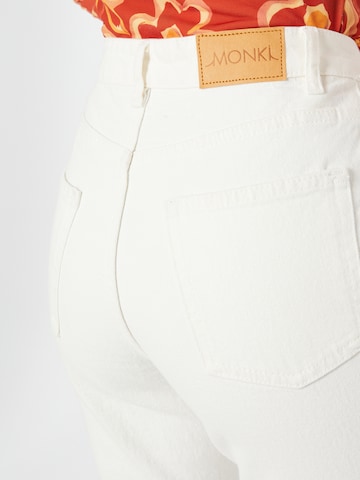 Monki Regular Jeans in Wit